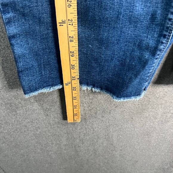 Laurie Felt Petite BFF Denim Curve Wide-Leg Crop Jeans True Blue, Petite 12 - Picture 7 of 12